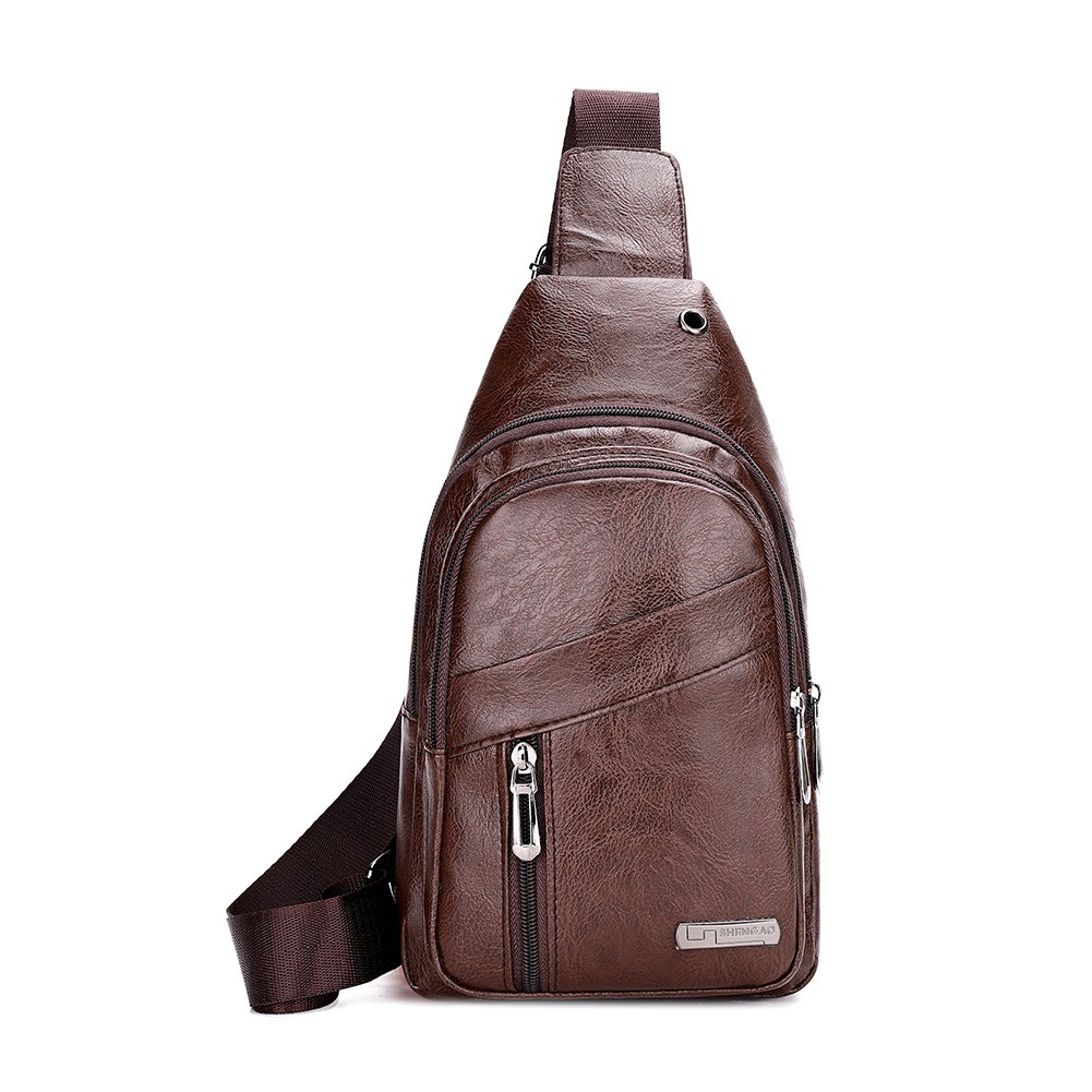 Men’s Chest Bag Leisure Bag Sports Small Backpack Single Shoulder Messenger Bag