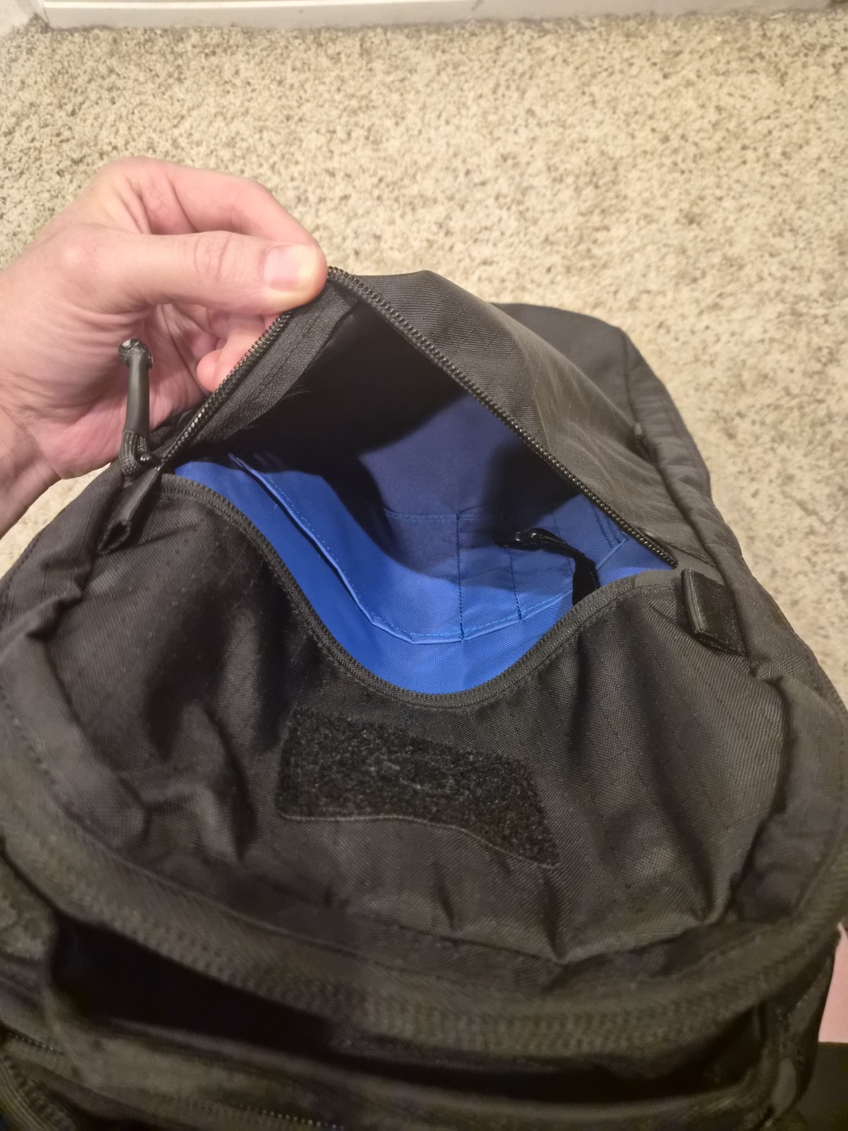 CTactical CT15 Black 420D Ripstop – Awesome Small EDC Backpack – V2
