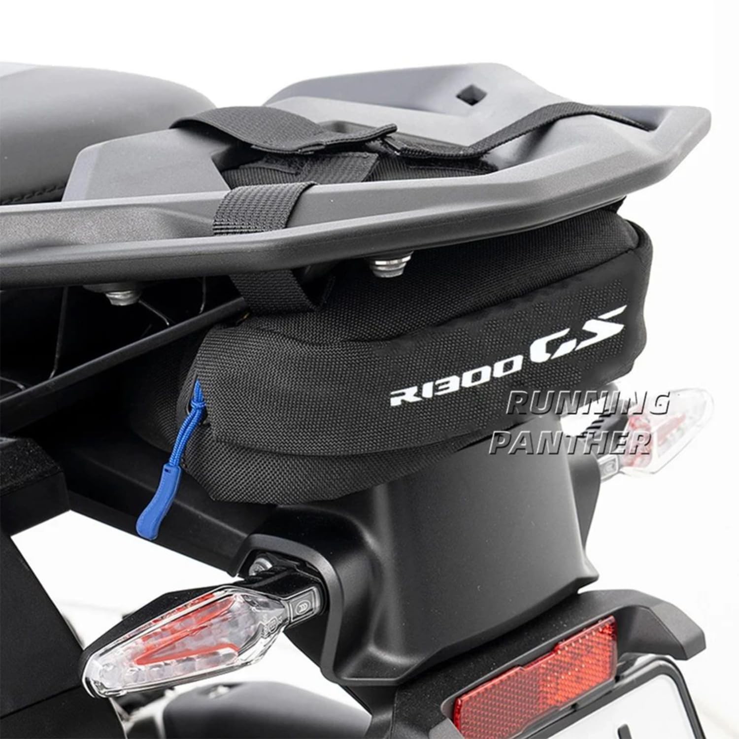 Motorcycle Rear Tail Bag Luggage Rack Bag Toolkit Waterproof Invisible Storag…