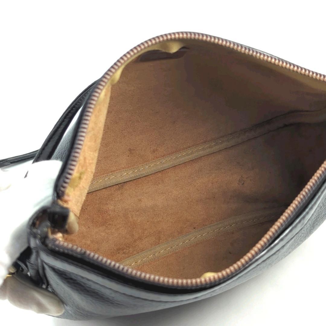 LOEWE Anagram Leather Shoulder Bag Vintage Black