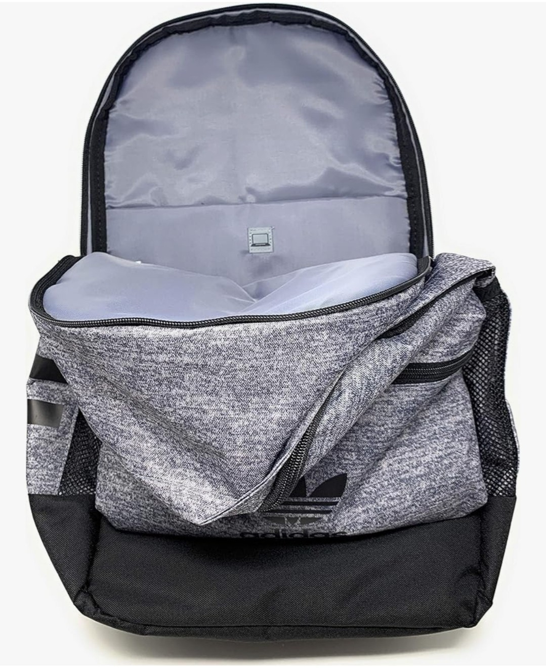 Backpack-Adidas Original Grey Base Travel Gym Work School Bag Adult/Kids