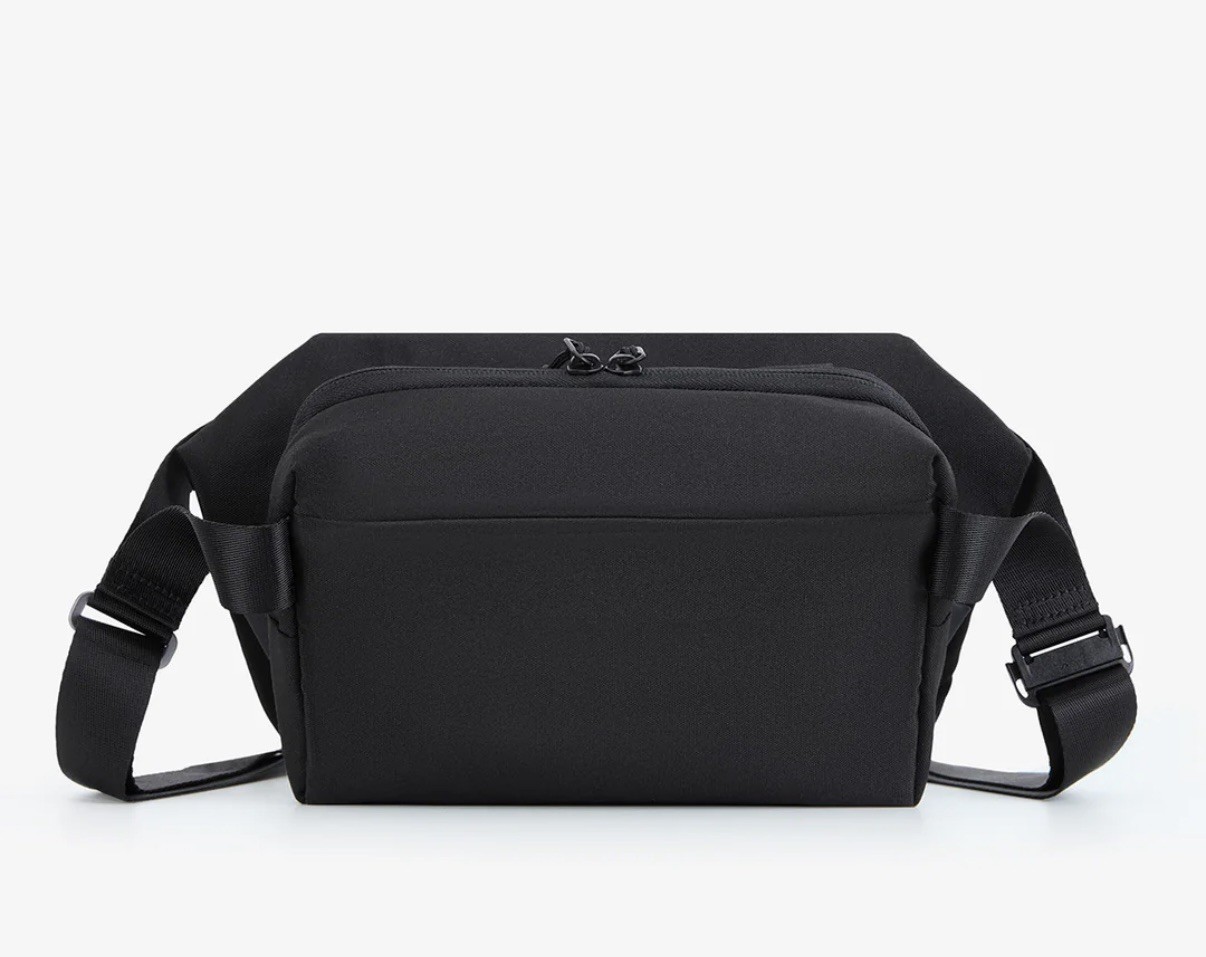 Mopak Wanderer Cross Body Tech Sling Recycled Bag MP-1003 Black Bellroy NEW