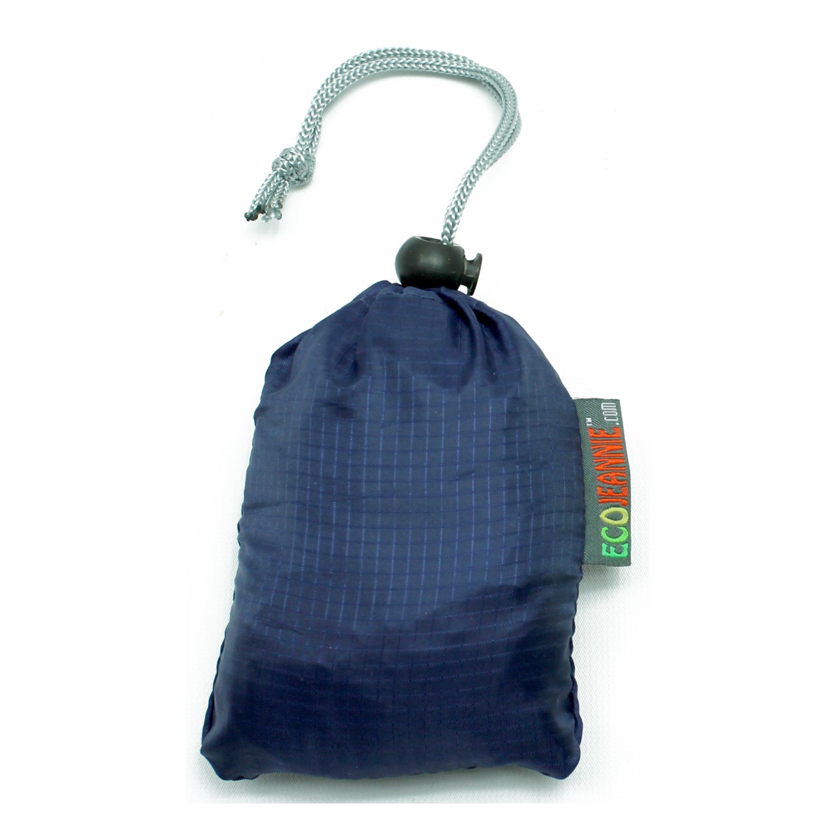 Super Strong EcoJeannie RIPSTOP NYLON Reusable Grocery Shopping Bag with Pouch