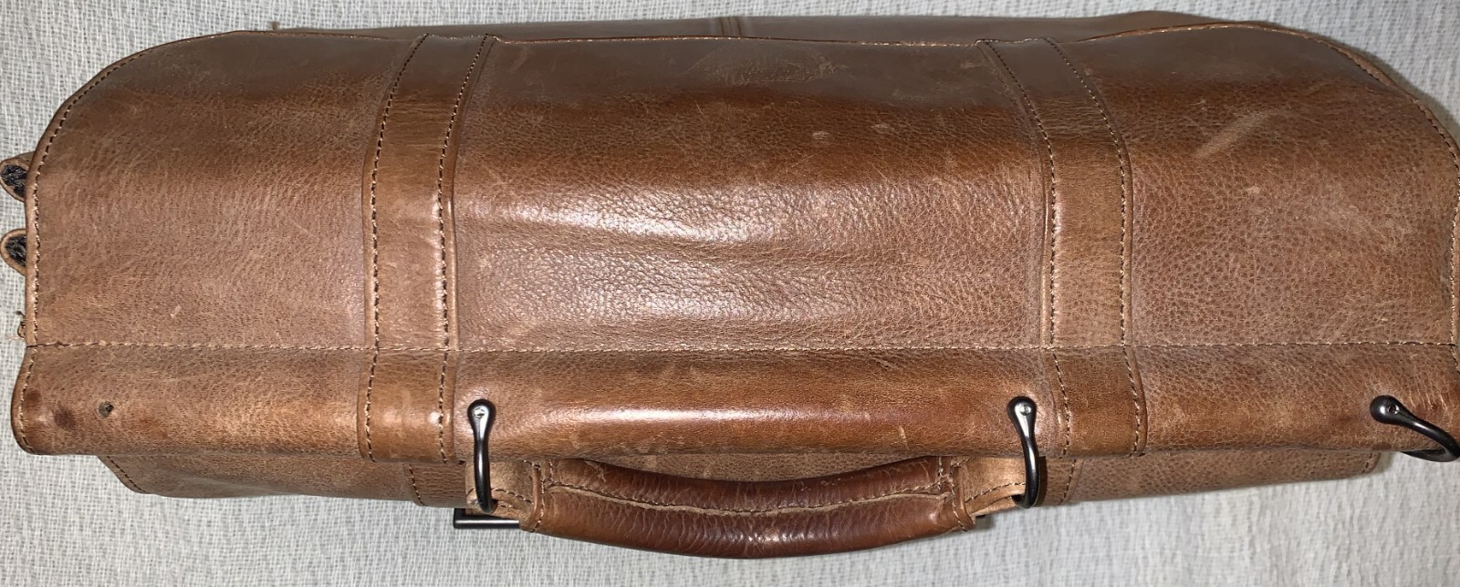 Wilson’s Leather Distressed Leather Briefcase