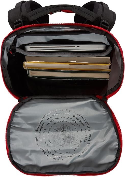 The North Face Instigator 28L Laptop Backpack Red Black Travel Daypack