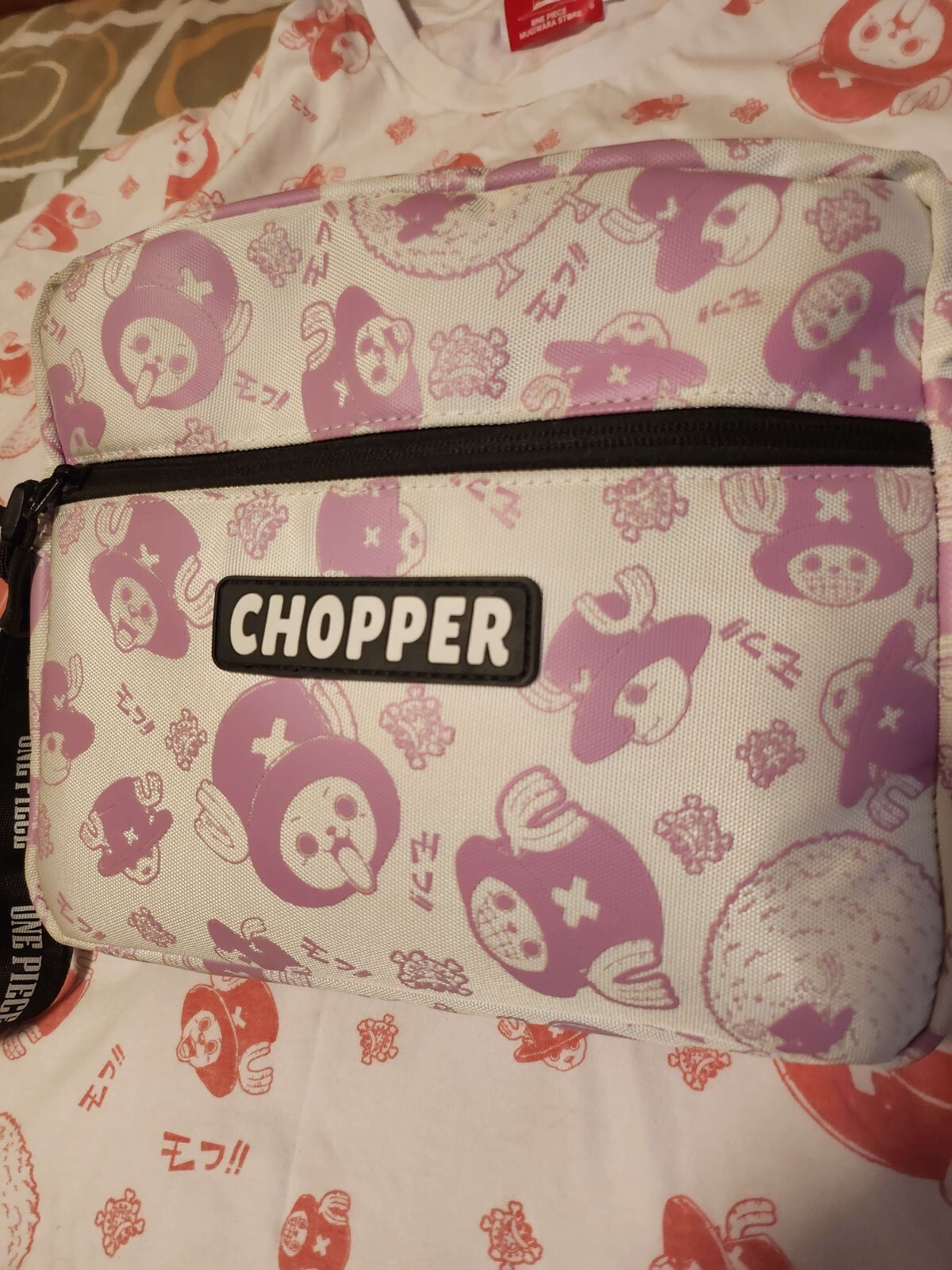 ONE PIECE MUGIWARA STORE HARAJUKU CHOPPER POP pattern Shoulder bag Japan New