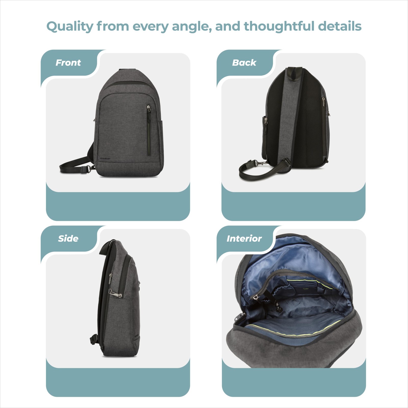 Anti Theft Urban Sling Bag