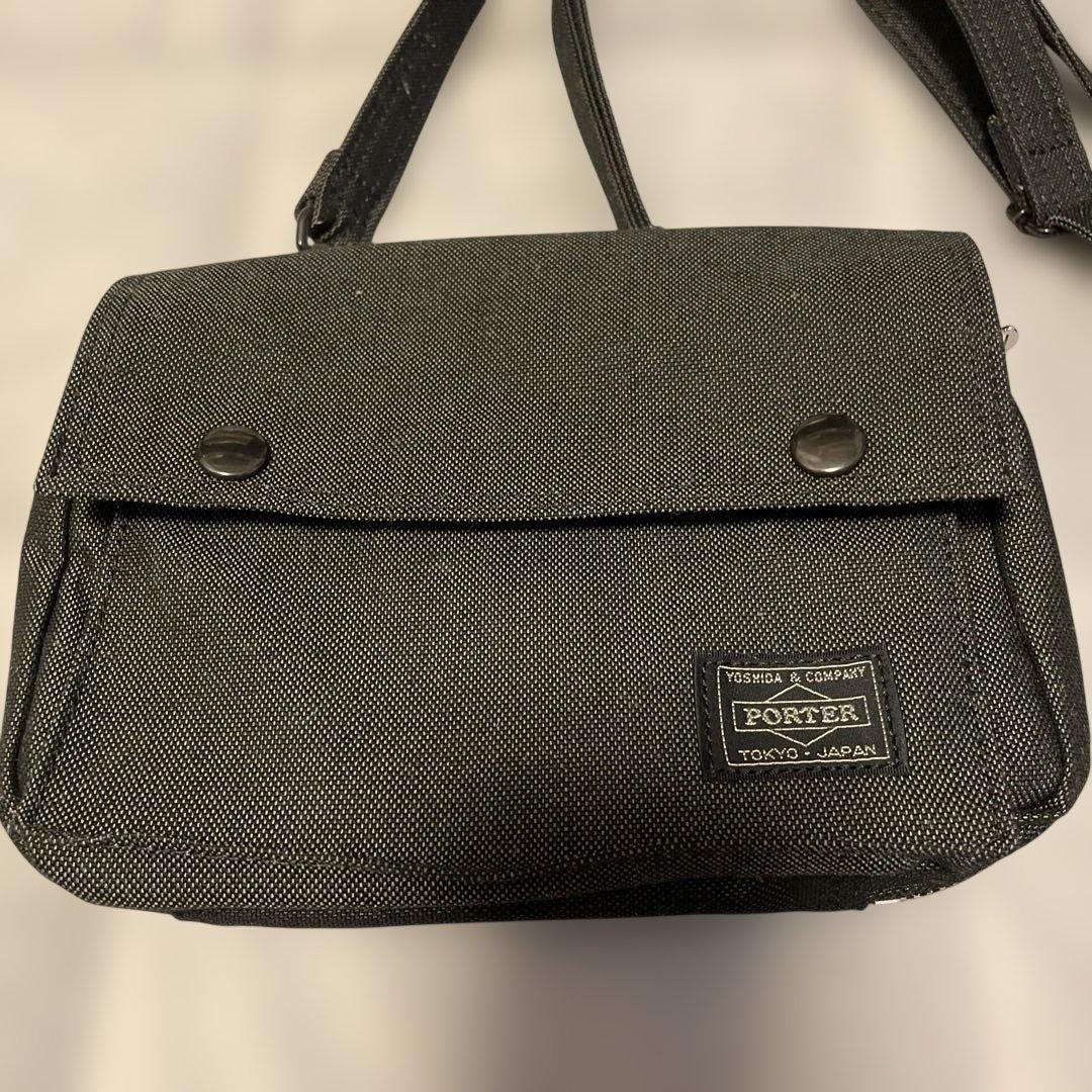 Authentic Porter Shoulder Bag 22cm x 16cm x 8cm Black Men’s Fashion Excellent Co