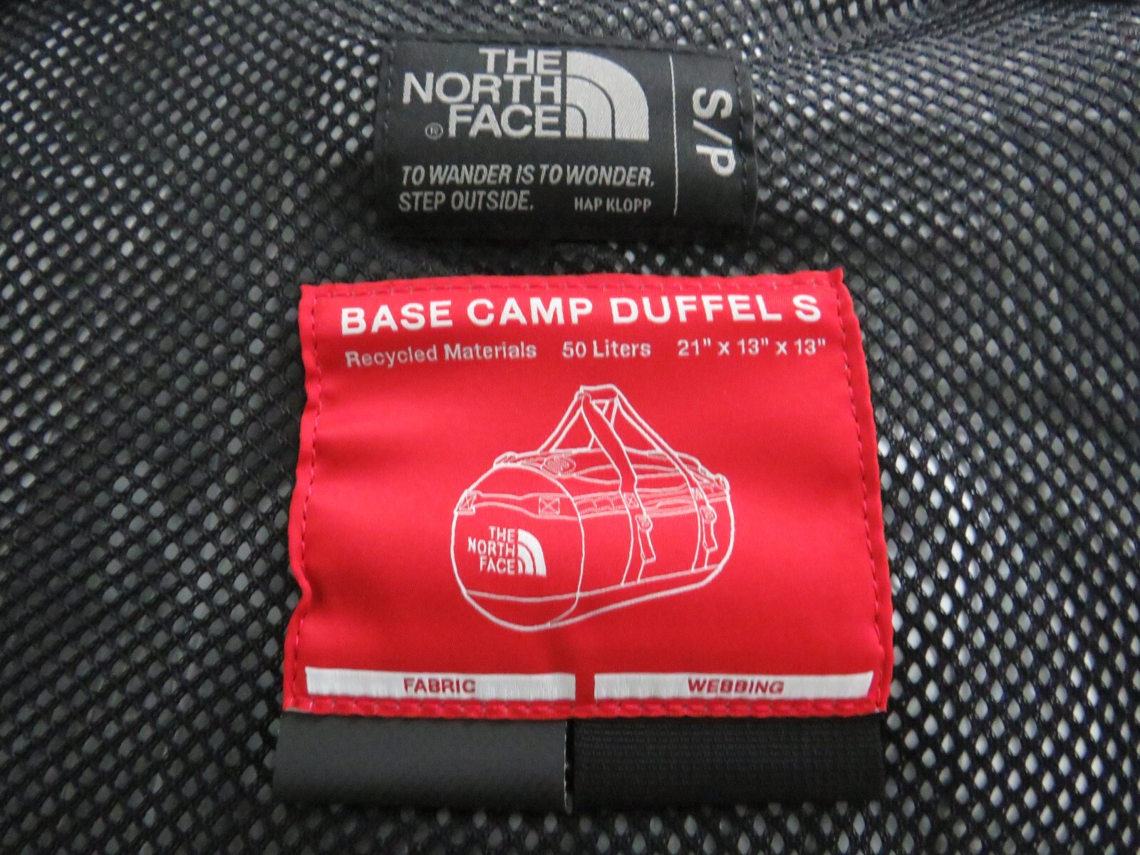 The North Face Small Base Camp Duffel Packable Travel Backpack – TNF Black NPF