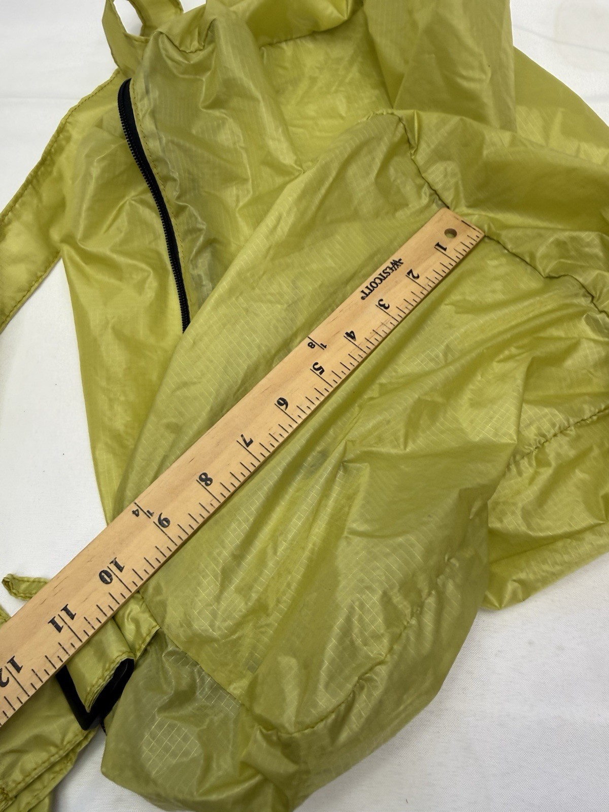 REI Packable Lightweight Nylon Tote Purse Bag Foldable Travel Weekend Green