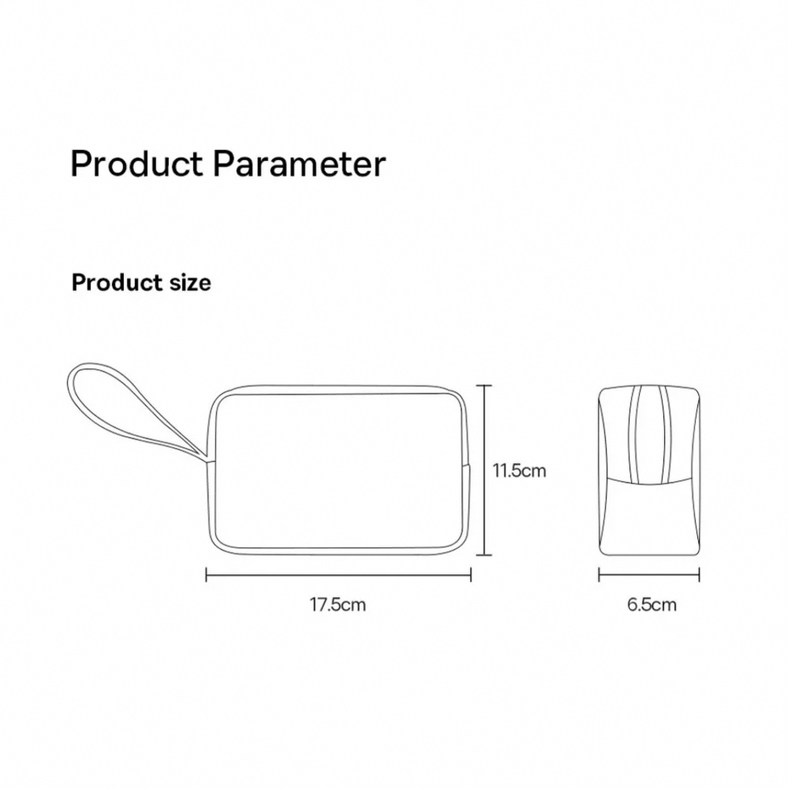 Waterproof Pu Leather Phone Bag For Phone Earphones Power Bank Cable