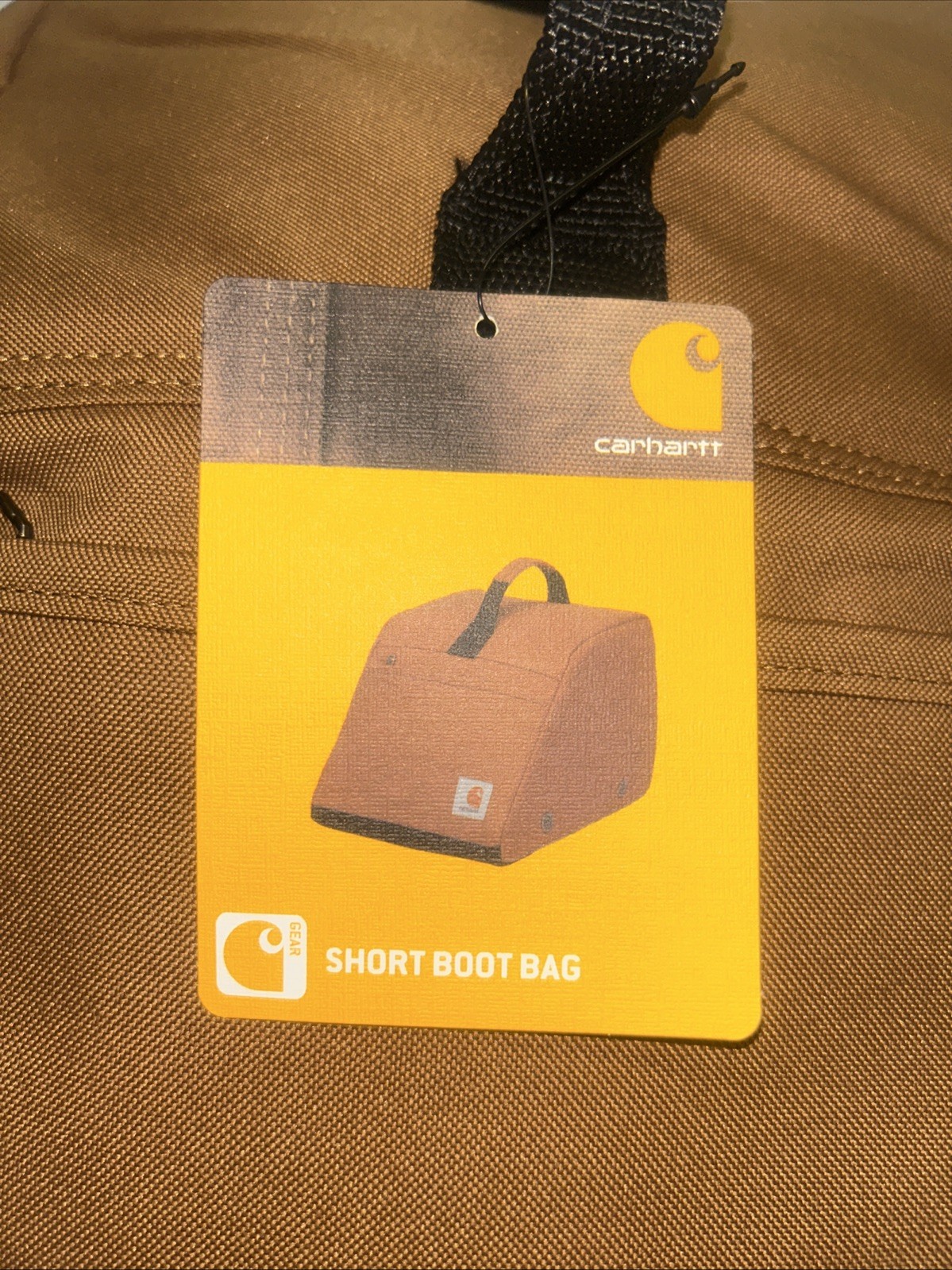 NWT Carhartt Short Boot Bag Rain Defender Water Repellent Lining Holds To Sz14