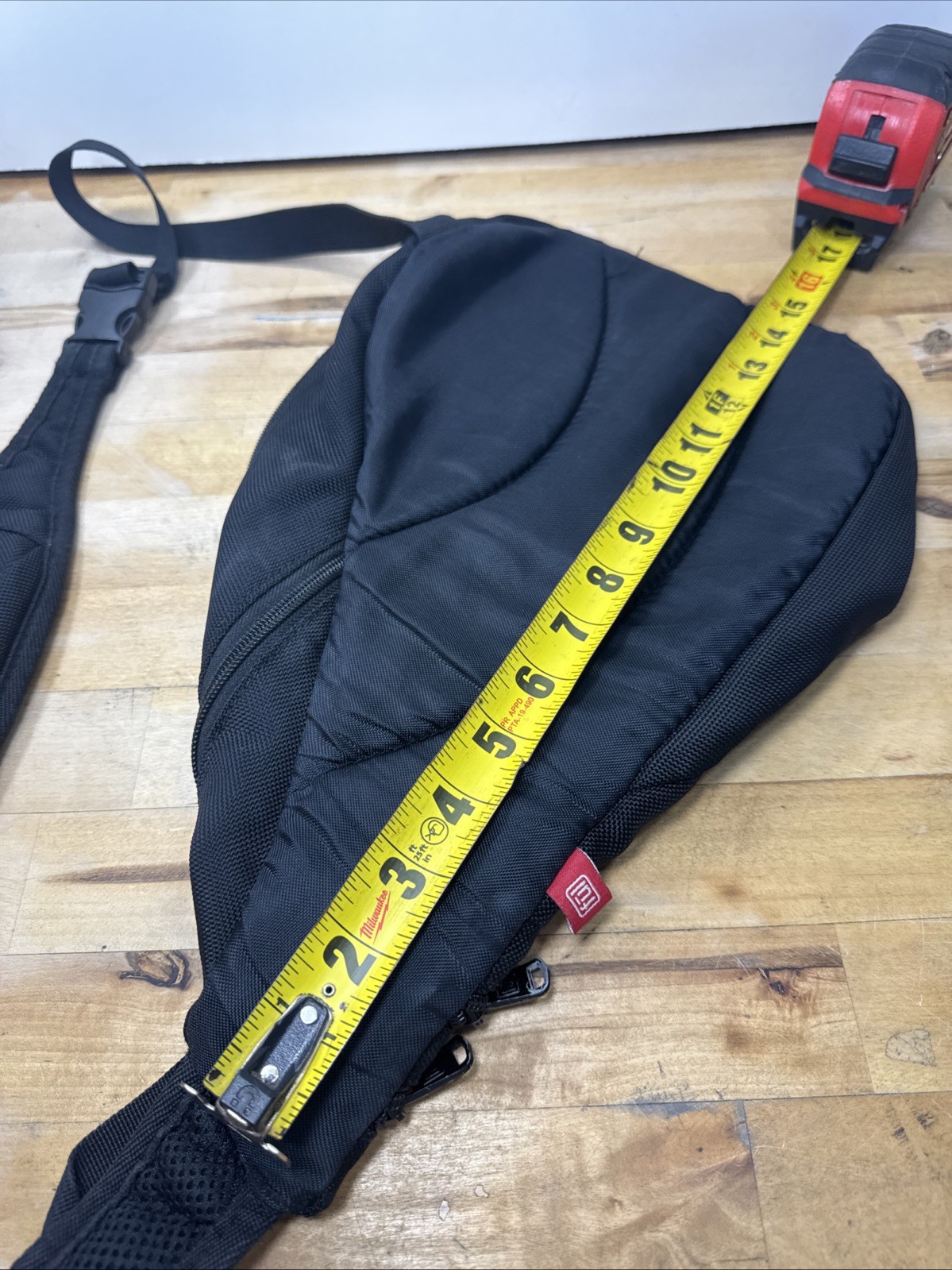 FUL One Shoulder Sling Backpack/Bag with adjustable strap in Black