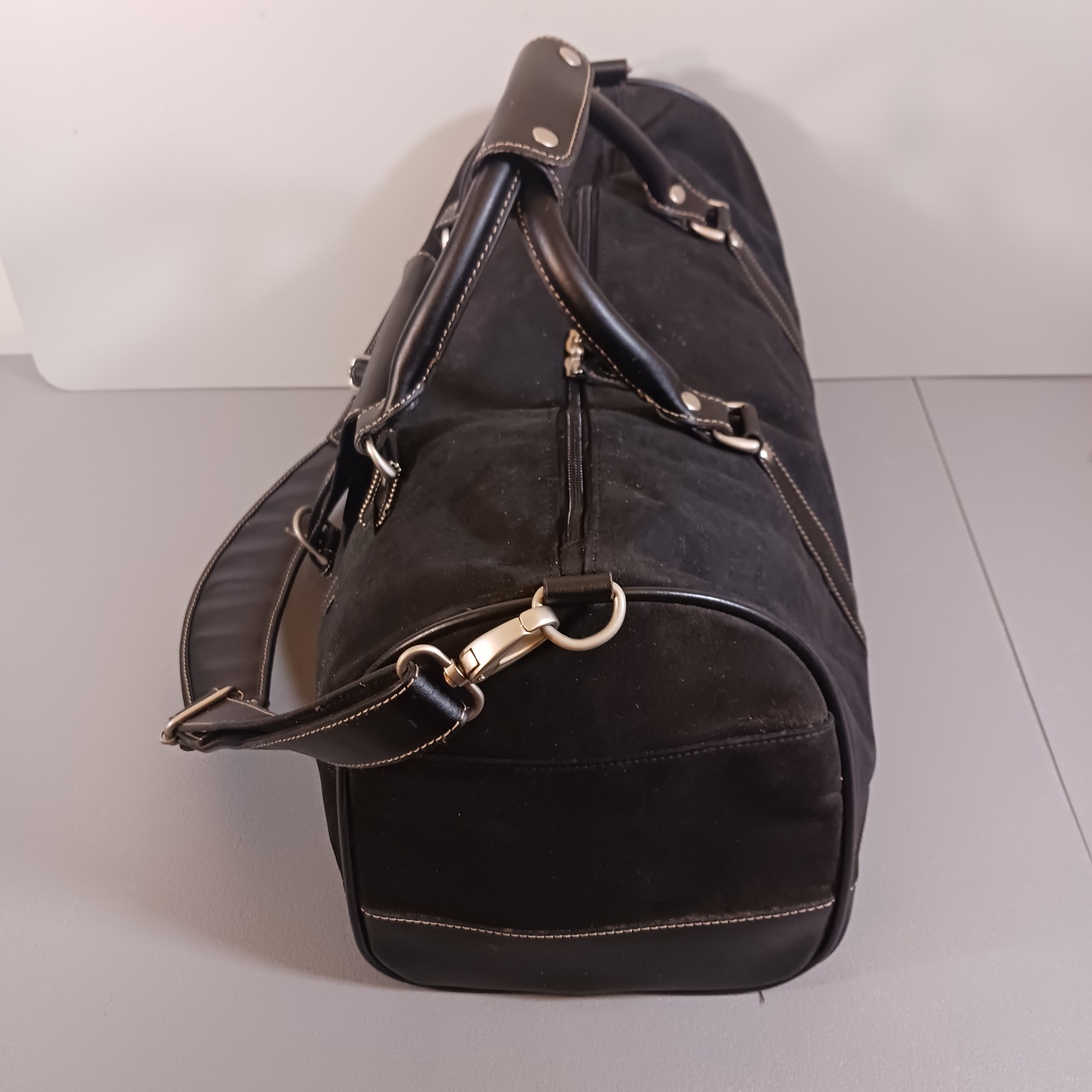 Bellino Leather Overnight Bag Embossed Pinehurst #2 US OPEN 2014 FREE SHIPPING