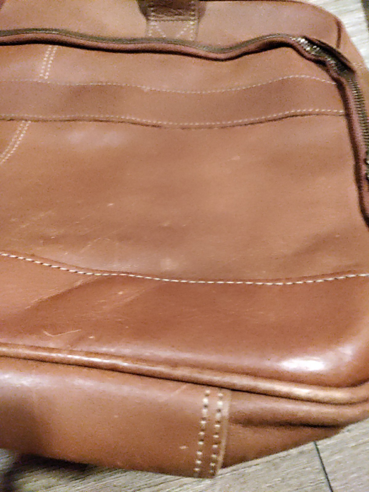 KomalC 16 Inch Leather briefcases Laptop Messenger Bags for Men and Women 