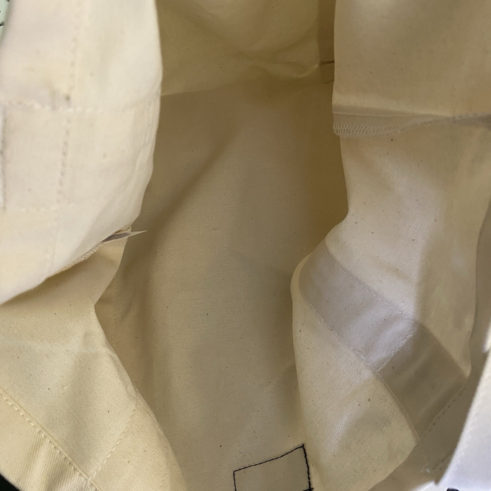 Stan Ray Tote Bag Tan 100% Cotton 15″ X 14″ USA Boho Hipster Casual Work NWT