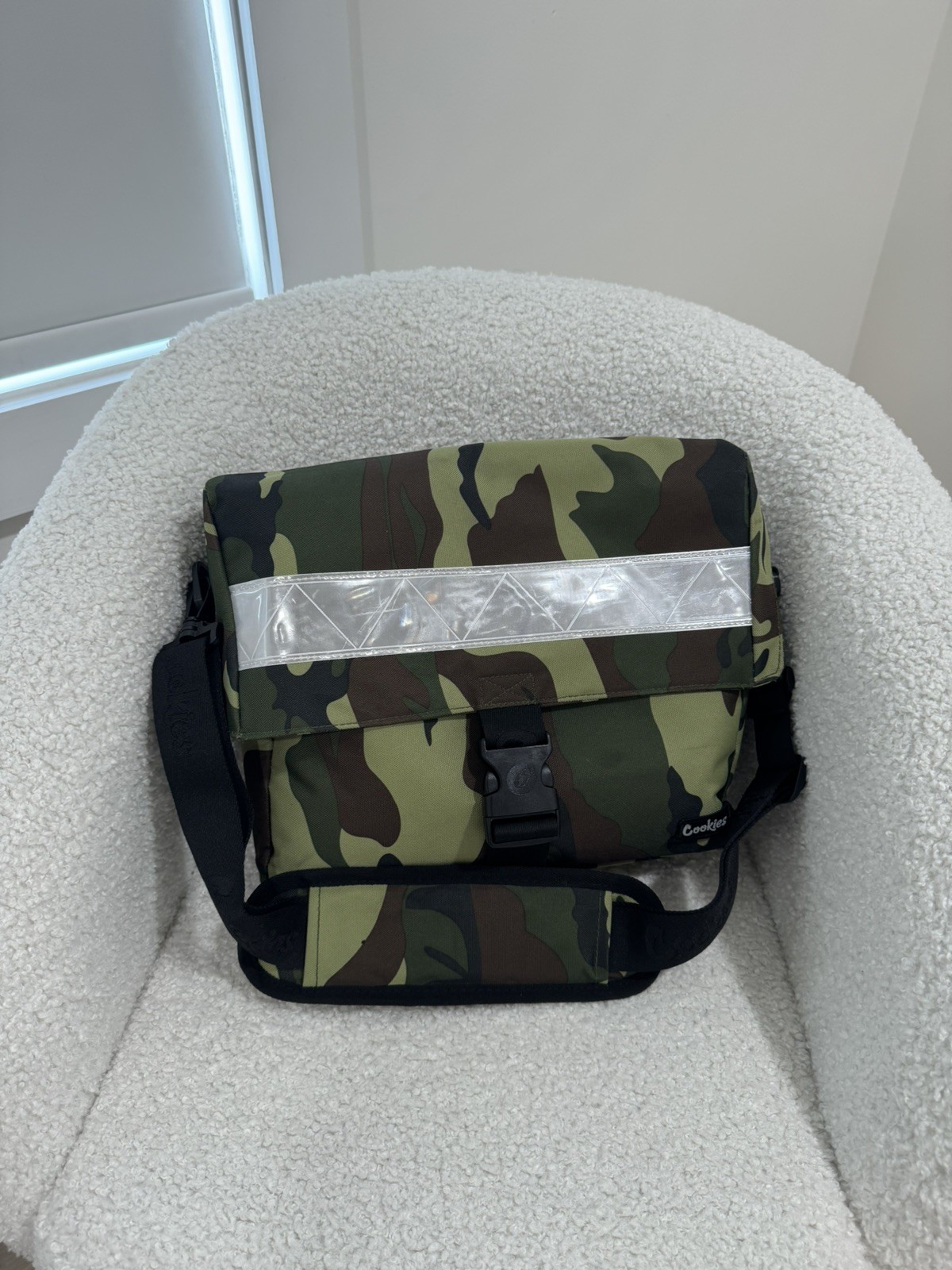 Cookies Green Camo Shoulder Bag