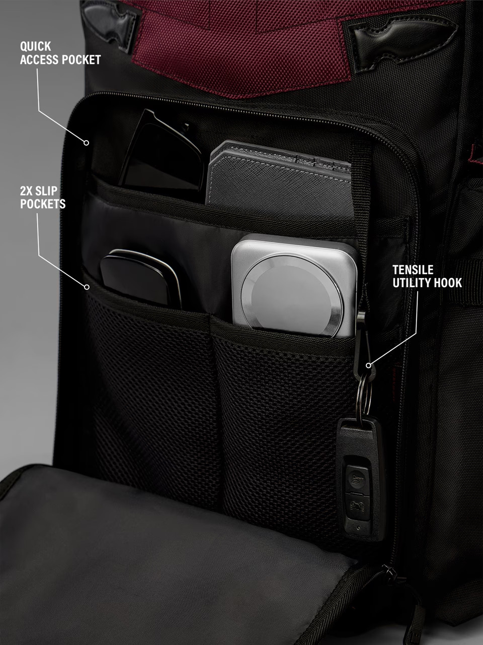 Marvel Deadpool 3-In-1 Backpack Utility Gear / Laptop Bag / Gym Bag – Official ®