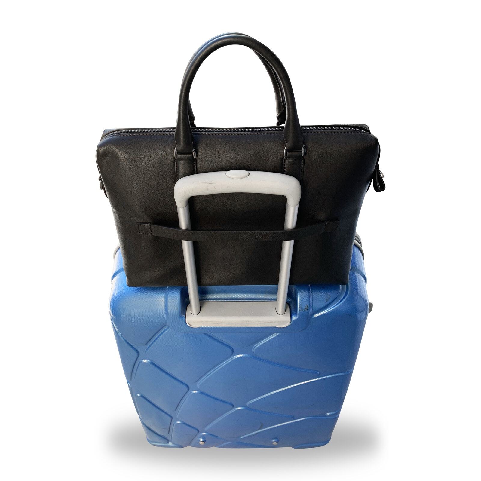 Adamonde Leather Bag briefcase Laptop Messenger Bag for Men and Women