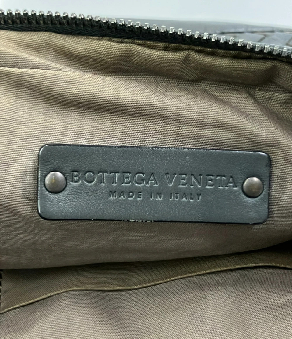 Bottega Veneta Intrecciato Belt Bag Gray