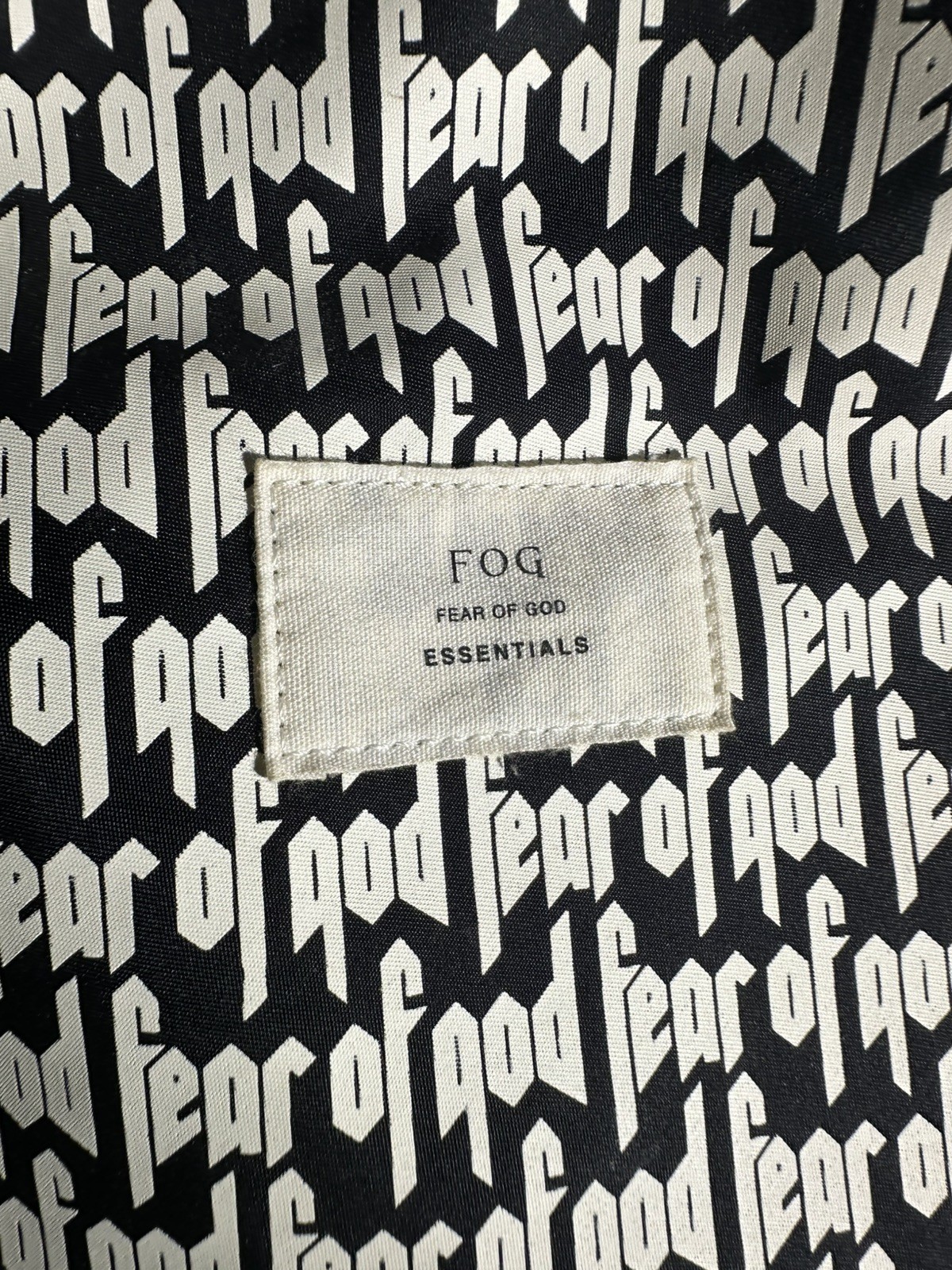 Fear of God Essentials Backpack OG EXCELLENT CONDITION NO FLAWS