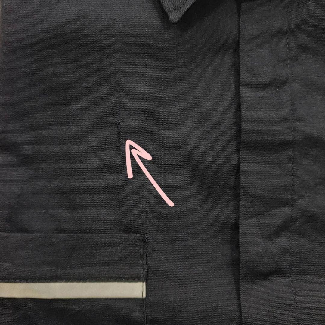 M/old clothes aramark short sleeve work shirt Mercedes Benz embroidery