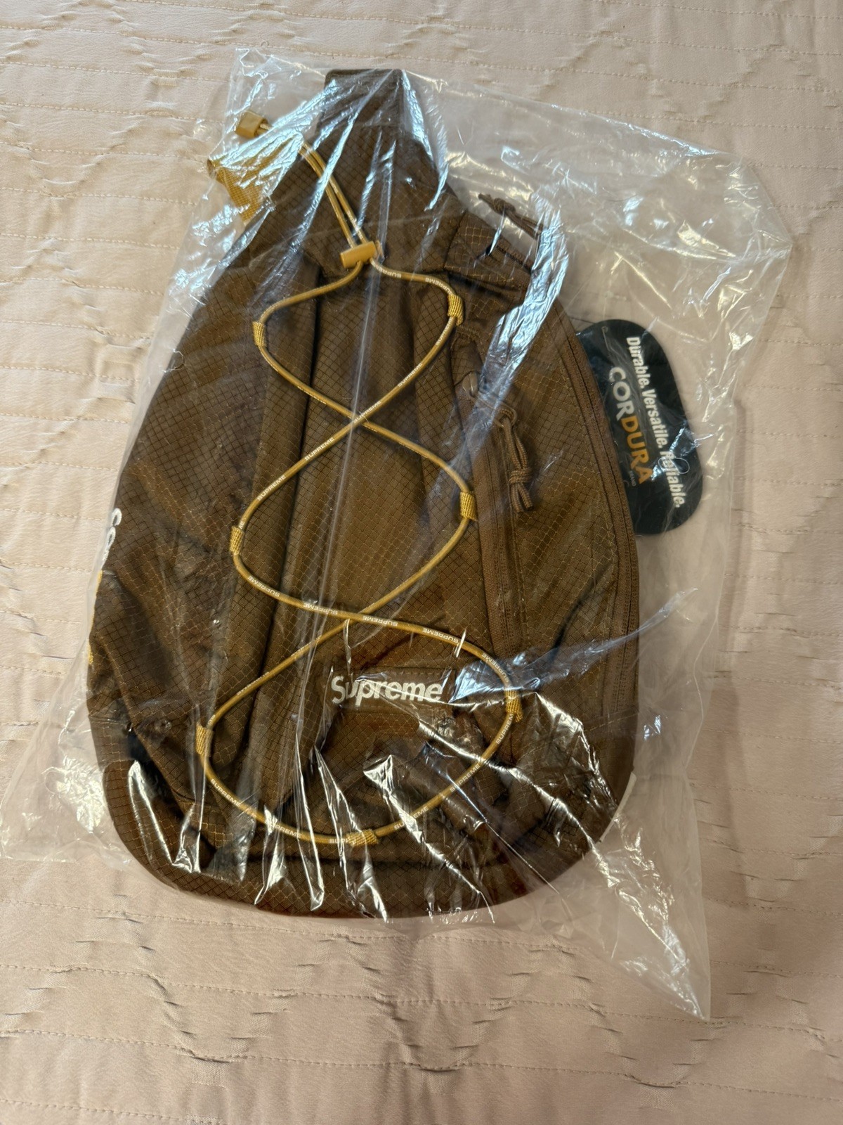 Supreme SS24B6 Sling Bag brown NEW AUTHENTIC RARE