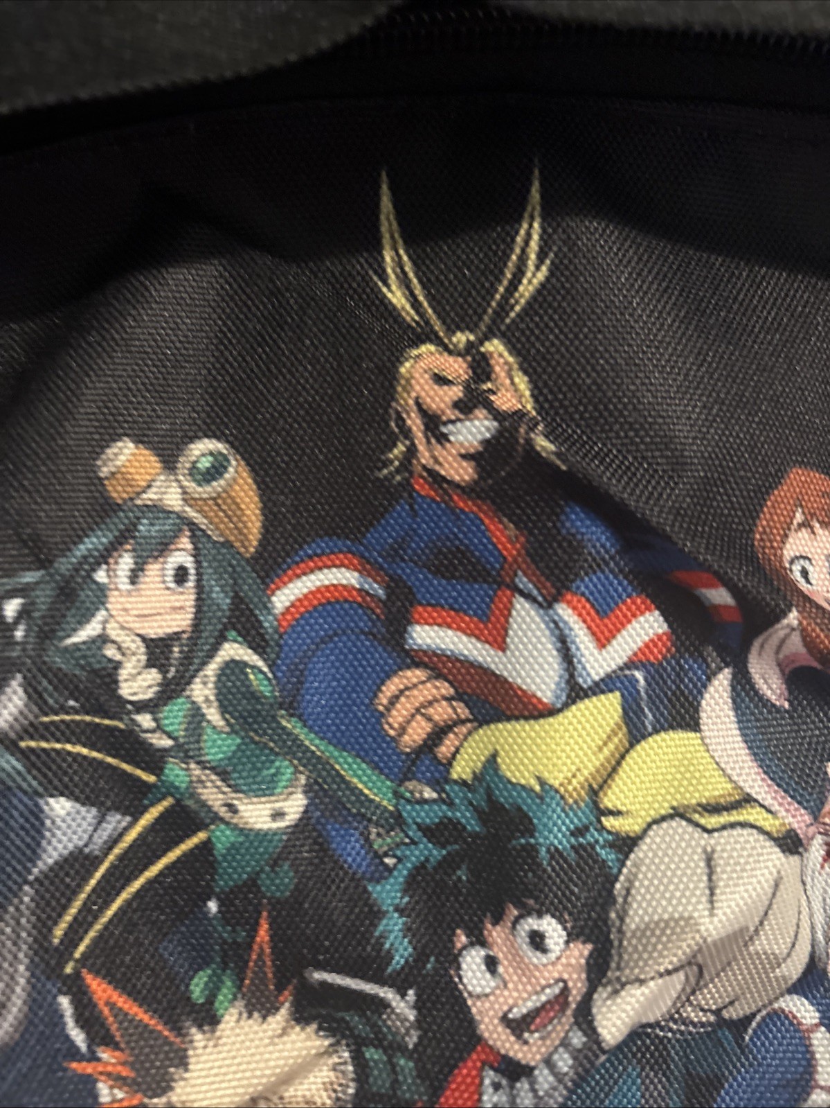 Primitive My Hero Academia Backpack Japanese Anime Black Manga Action Figures