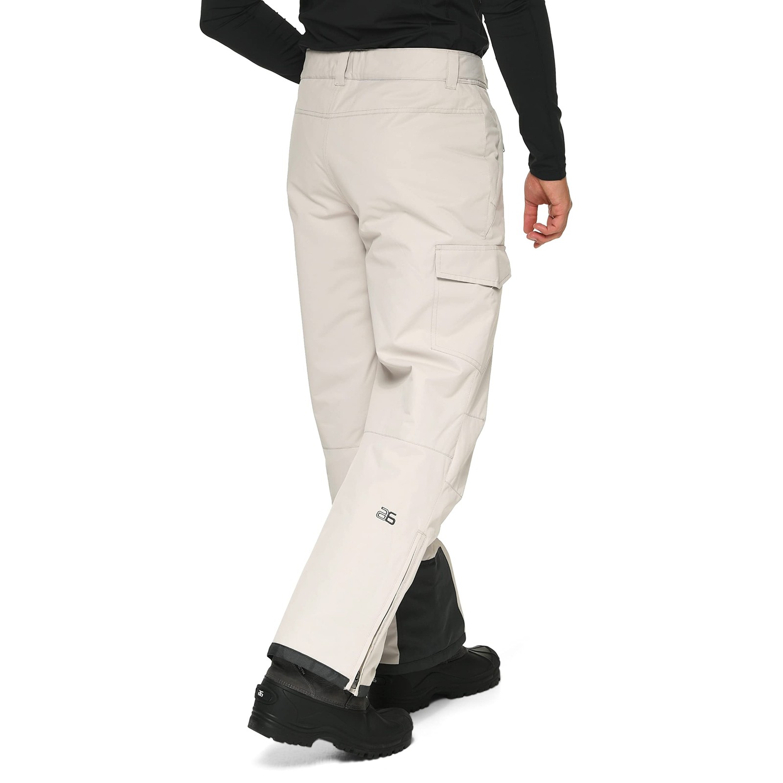 Arctix Men’s Insulated Snowsports Cargo Pant Stone 4 X Large 34 Inseam U5