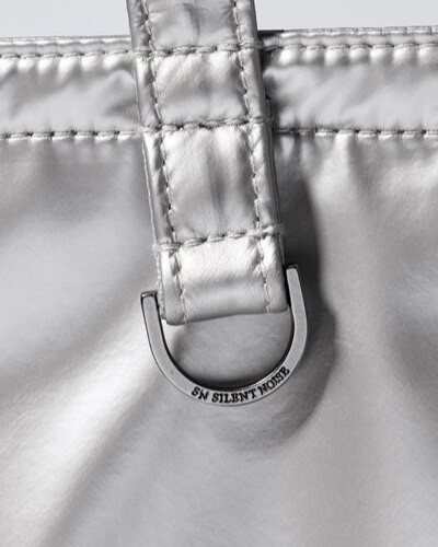 Undercover Jun Takahashi GU Silent Noise Silver Tote Bag NWT