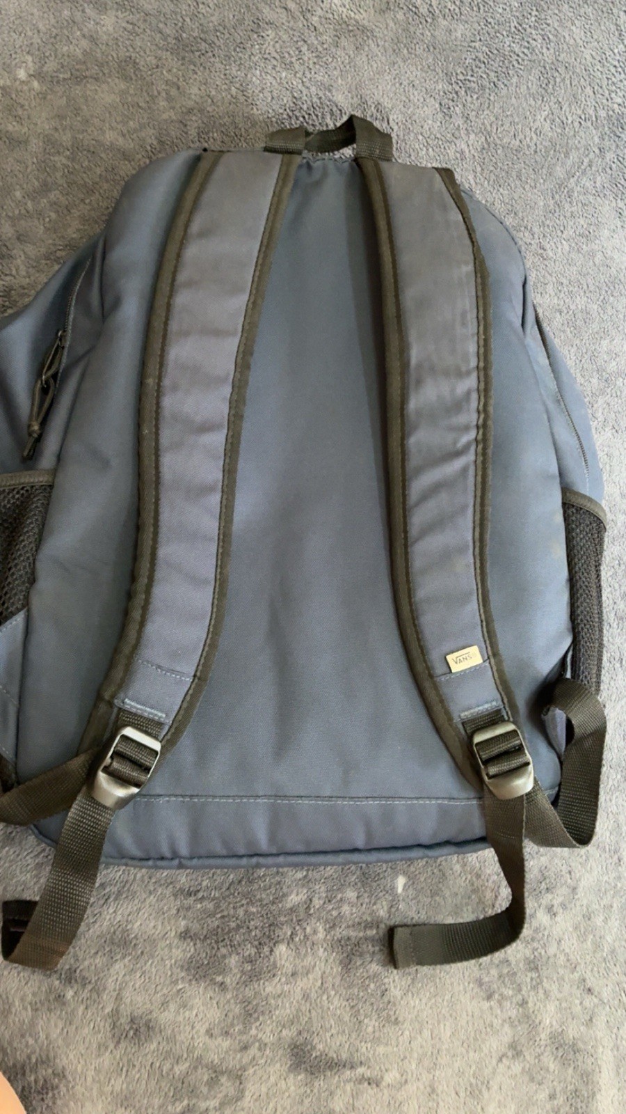 Vans Holden Backpack Blue Dress Blues Full Size 19” Bag