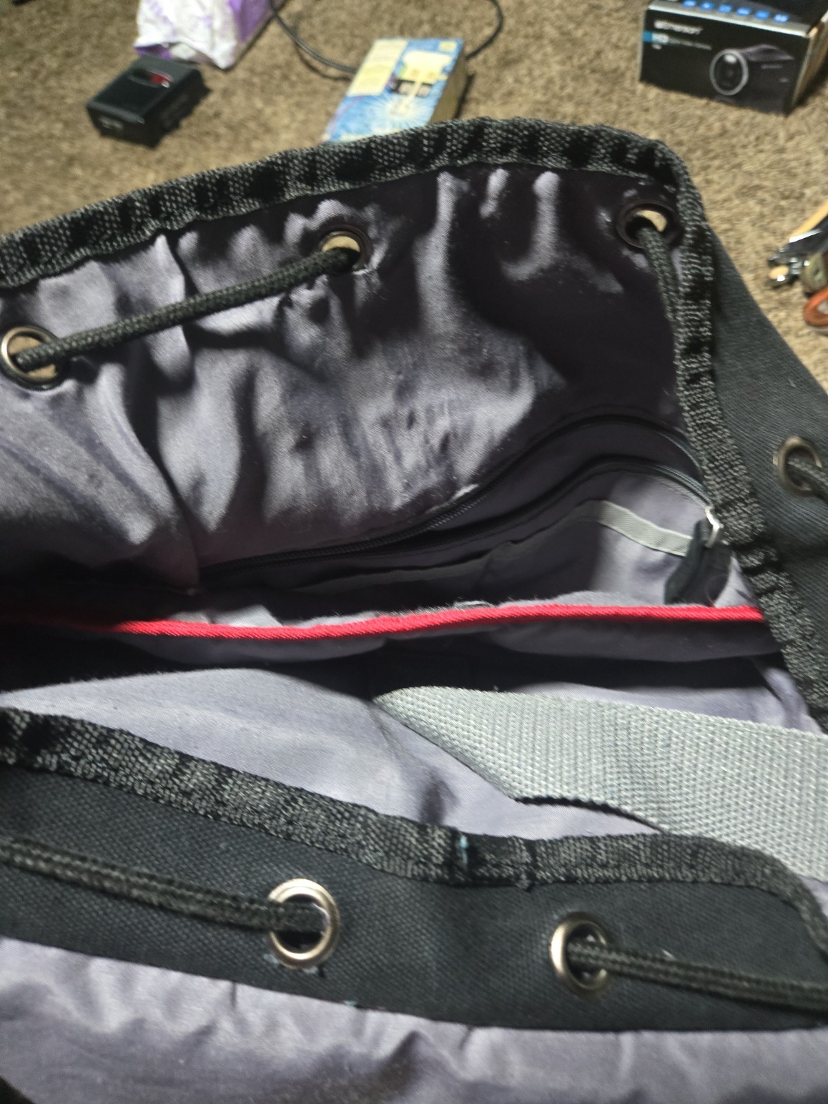 Levi’s Denim Backpack Black Rucksack Laptop Sleeve Travel Work School Bag