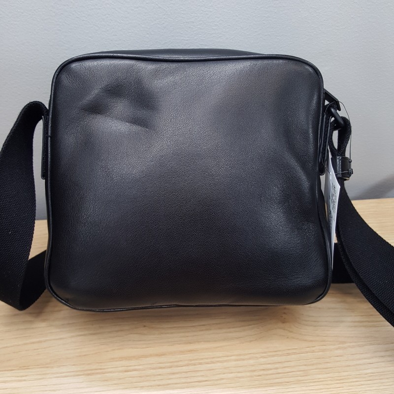 SAINT LAURENT YSL Black Lambskin Leather Niki Cube Crossbody $2000