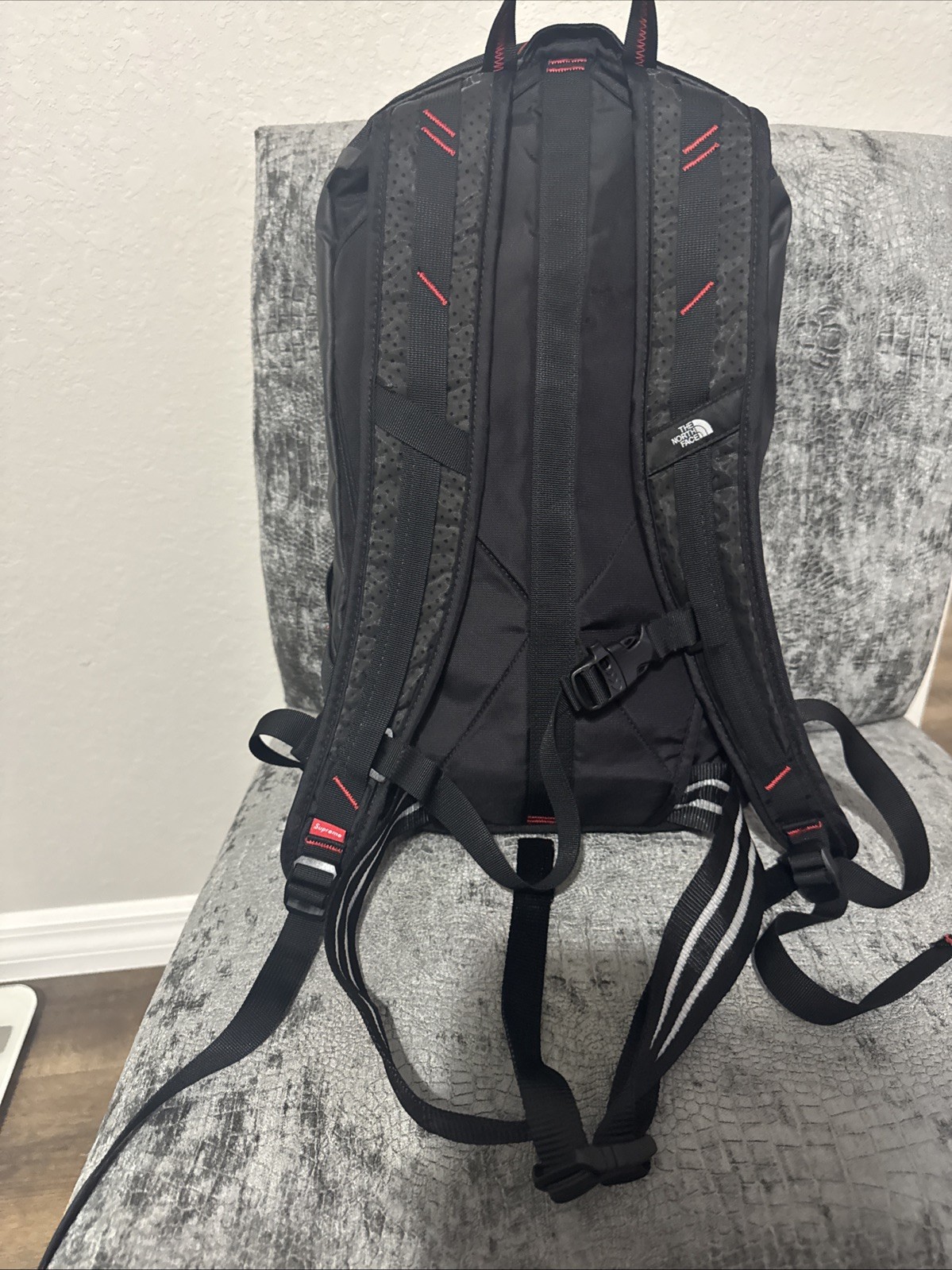 Supreme The North Face Summit Series Outer Tape Seam Route Rocket Black Backpack
