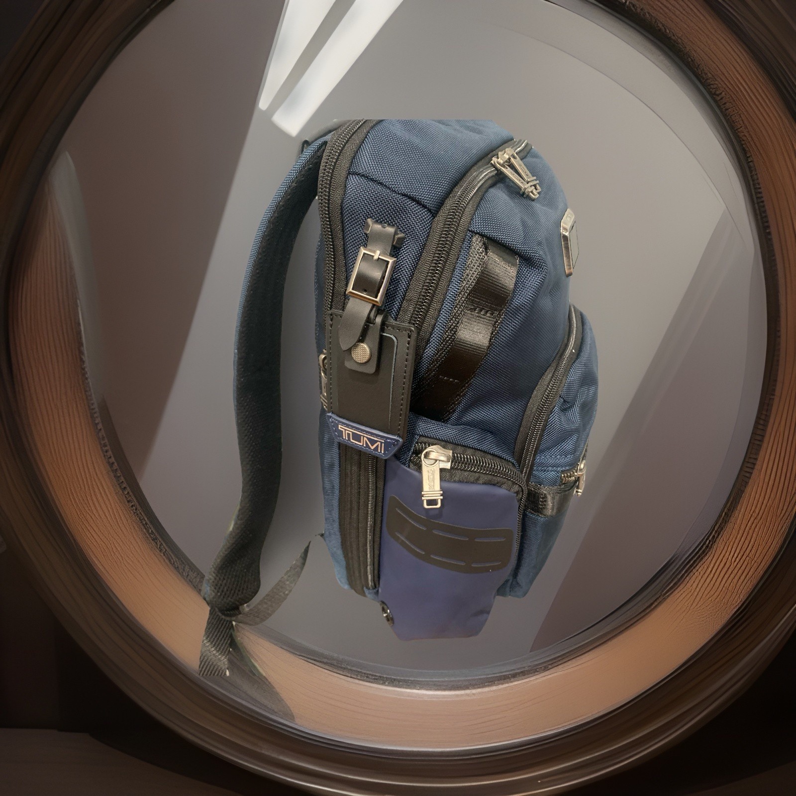 Tumi Alpha Bravo Navigation Backpack Navy $595