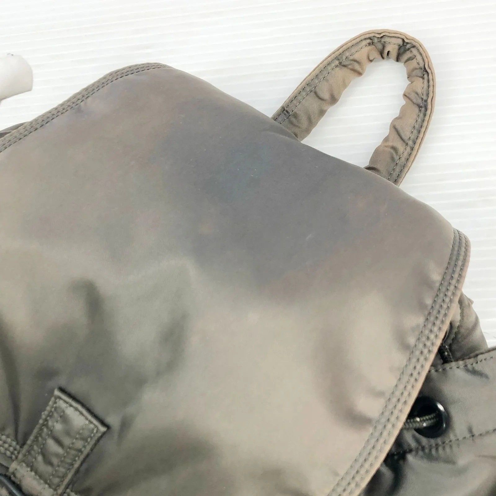 PORTER YOSHIDA Tanker Backpack Daypack Gray Nylon Rare Vintage Japan Used