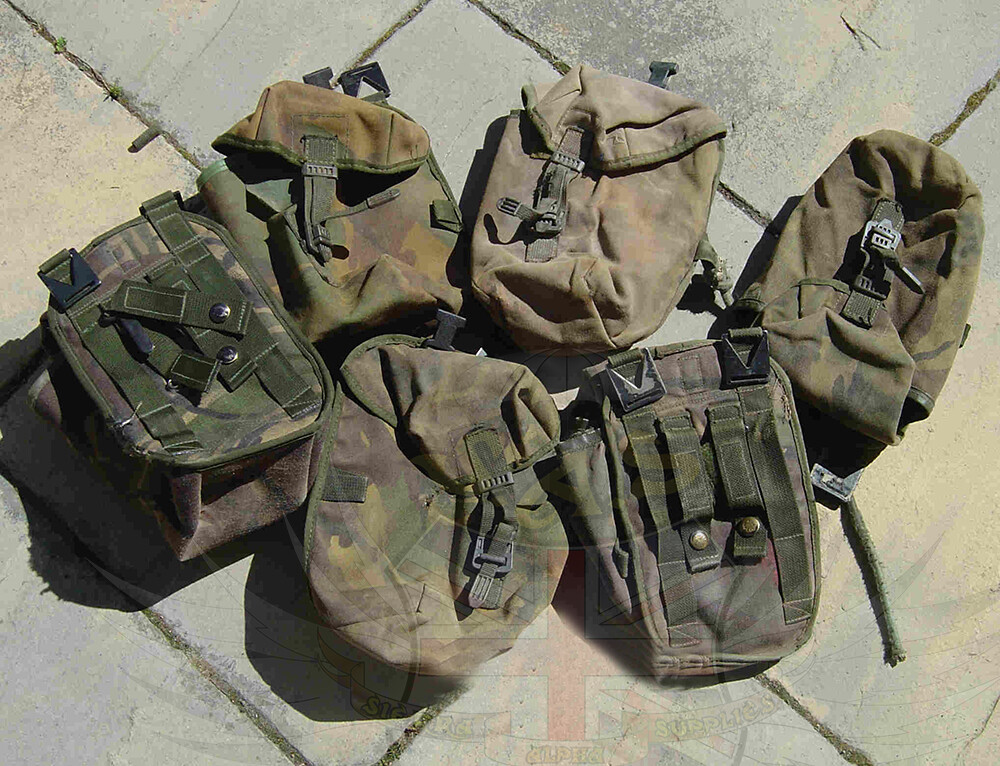 UK BRITISH ARMY SURPLUS ISSUE DPM IRR PLCE UTILITY WEBBING POUCH,AMMO,MAGAZINE