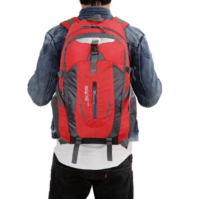 Travel Bag w/ Laptop Sleeve & Waist Shoulder Backpack For Men Women Camping Bag