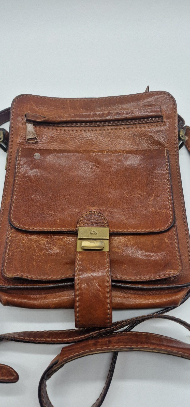 THE BRIDGE * Leather Business * Brown * Made Italy
