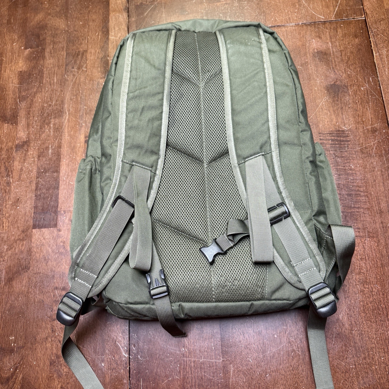United By Blue 24L ARID Backpack Army Green Upcycled Materials Hiking TSA
