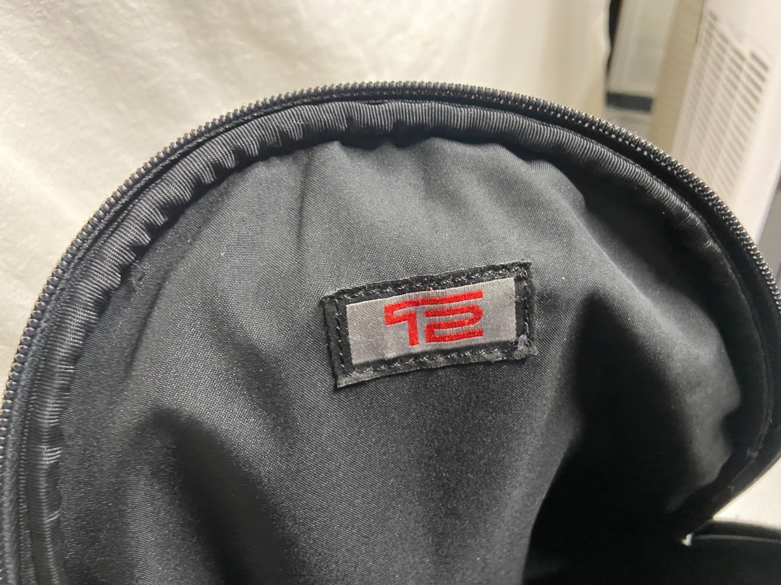 Tumi T2 Tech Backpack 513C Black Appr 16x11x8 Ballistic Nylon & Leather