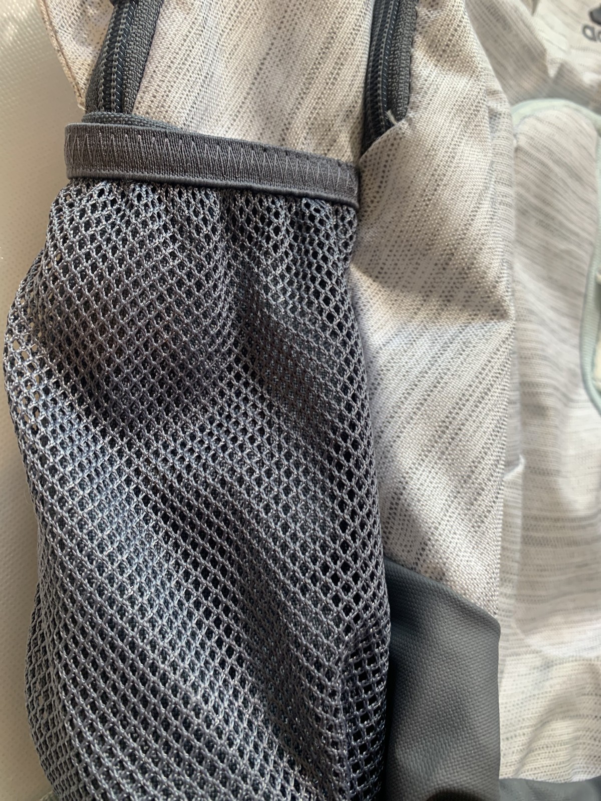 GOOD Adidas Backpack with Laptop Sleeve Pocket, 21 in x 16 in Gray, Oxford Cloth