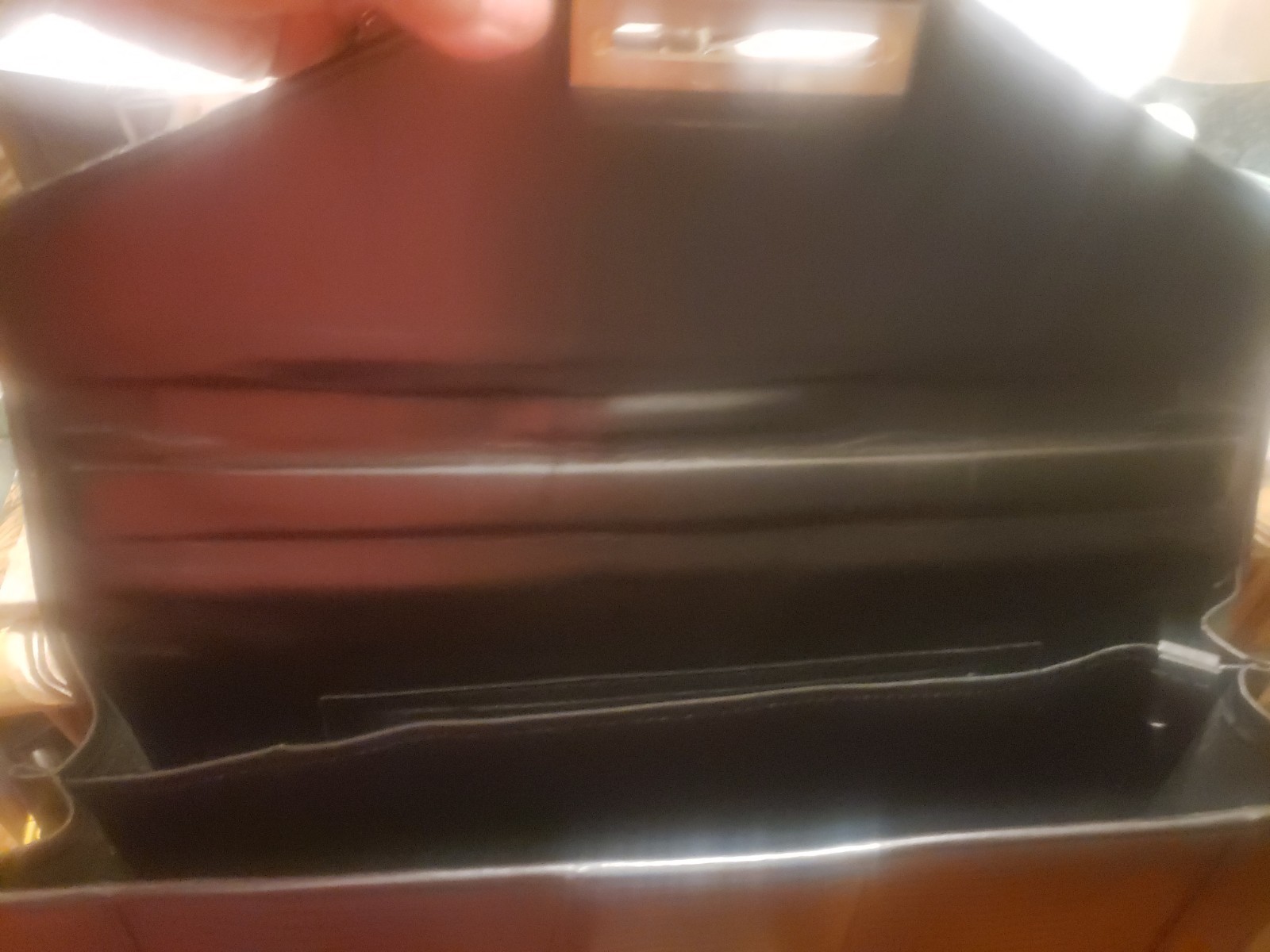 vintage Genuine Lizard Brown Briefcase 17 × 11 inches