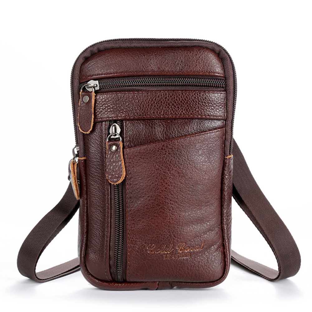 Adjustable Crossbody Bag for Men & Women Multi-Pocket Phone Holder&Wallet Design