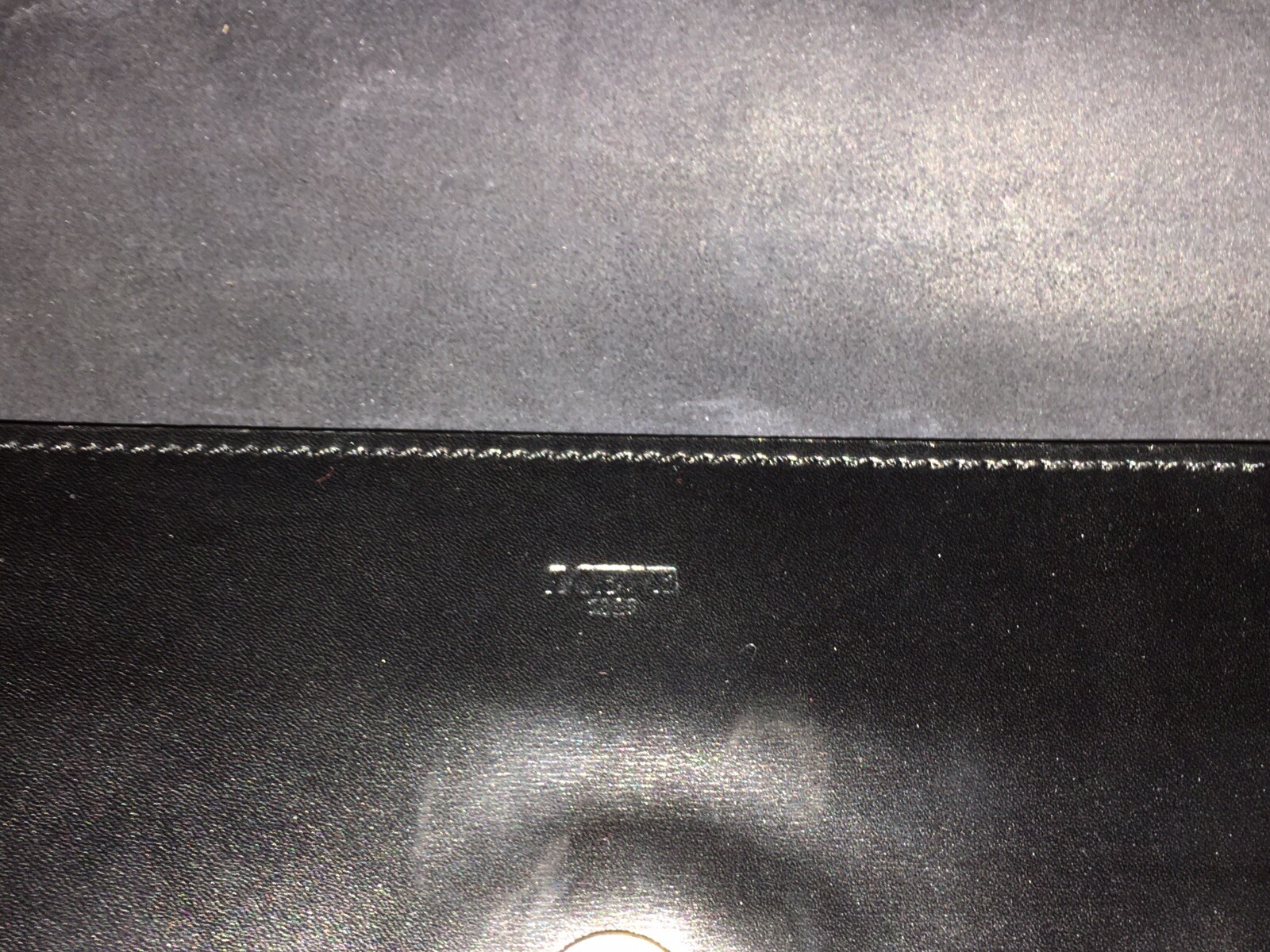 Loewe Madrid Black Leather Portfolio Attache Bag Spain RARE