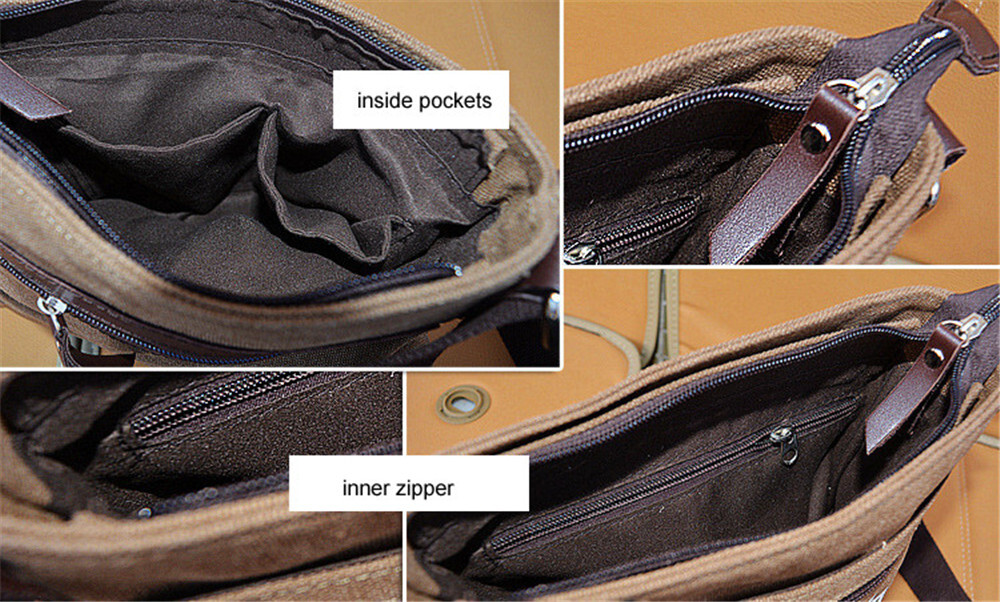 Anime Attack on Titan Survey Shoulder Bag Brown Canvas Corps Style Messenger Bag