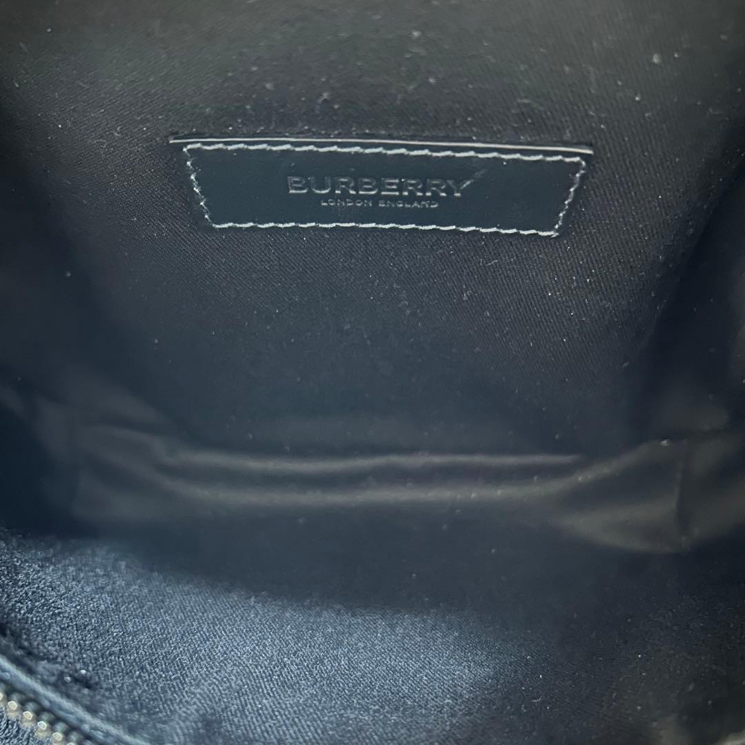 Burberry Nova Check Black PVC Shoulder Bag