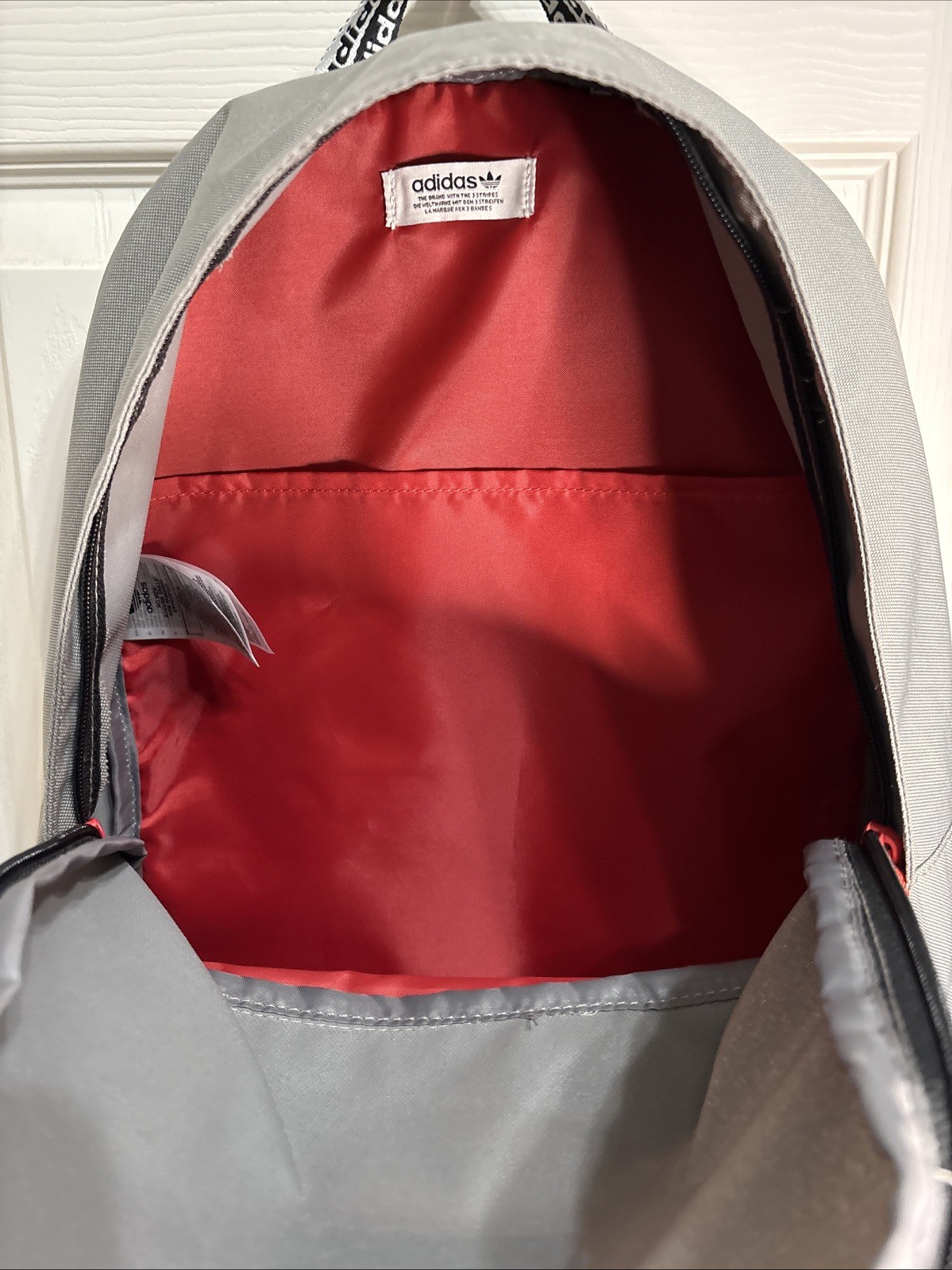 ADIDAS CLASSIC BACKPACK DOVE GREY Dead Raise Poker Gear Branded New -No Tags