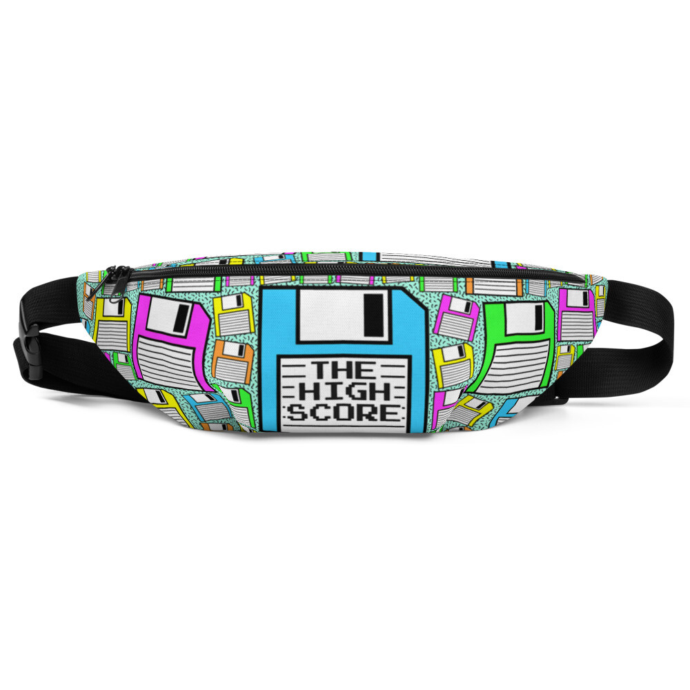 Floppy Disk Fanny Pack 90s Retro Computing Retro Tech