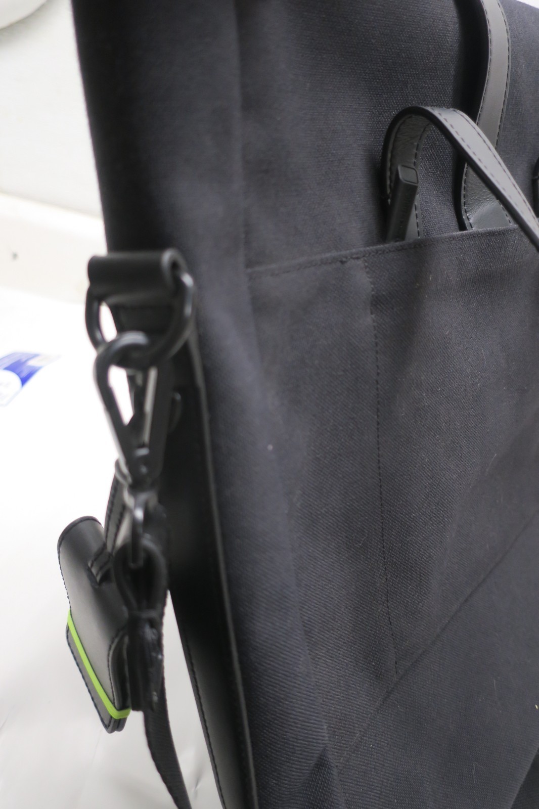 Bric’s Men’s Moleskine Roll-Top Tablet Business Laptop Messenger Bag